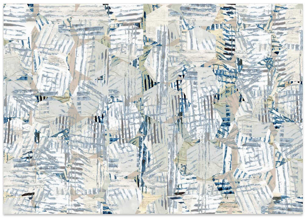 Cornish Blue Hexagons 4