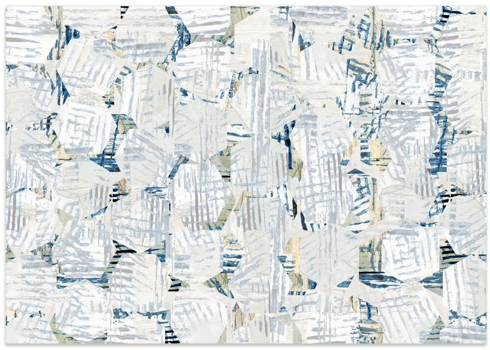 Cornish Blue Hexagons 6