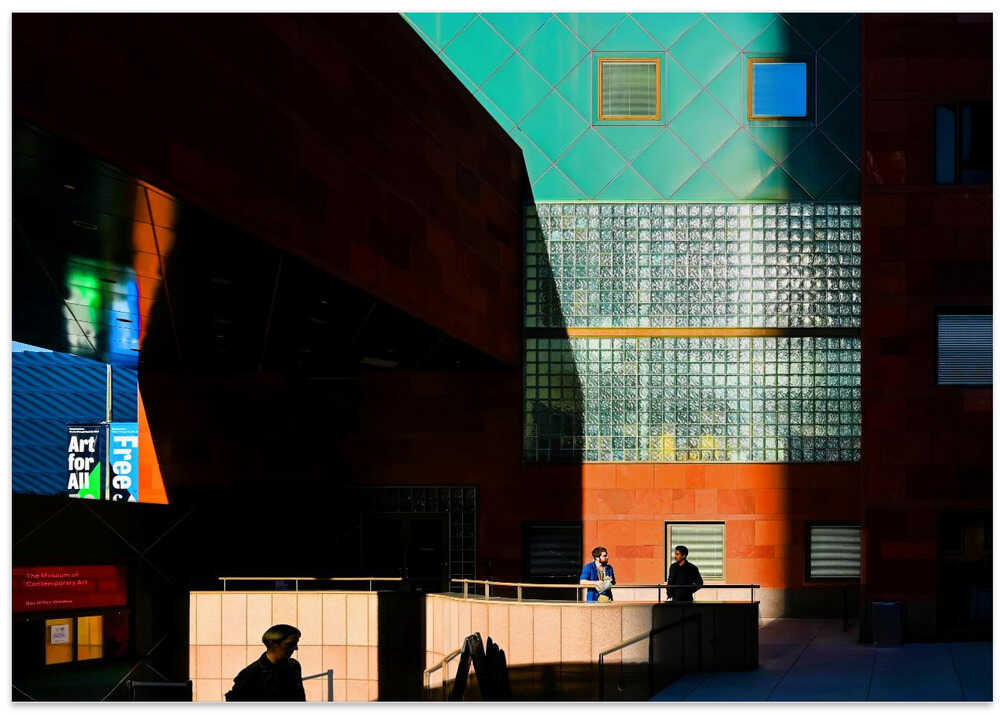 Street scenery - MOCA, Los Angeles