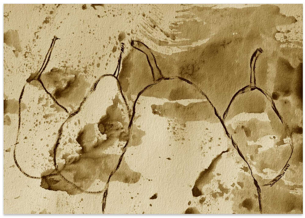 Sepia Pear Harmony