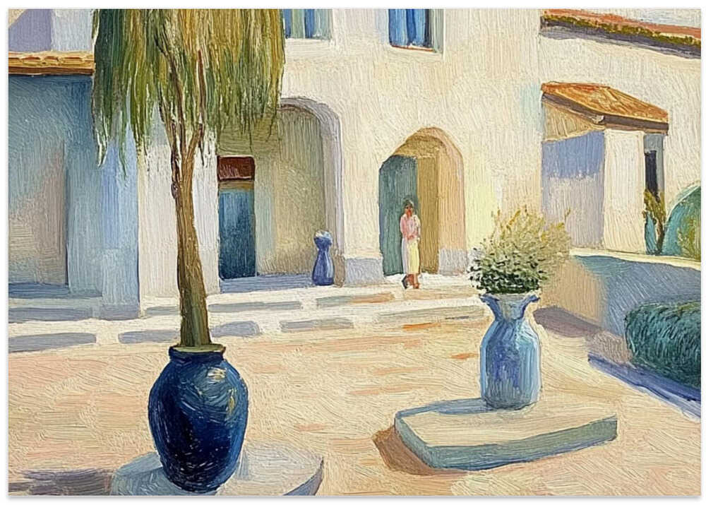 House In a Courtyard