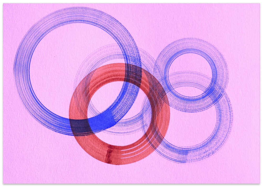 Vibrant Circles Dance