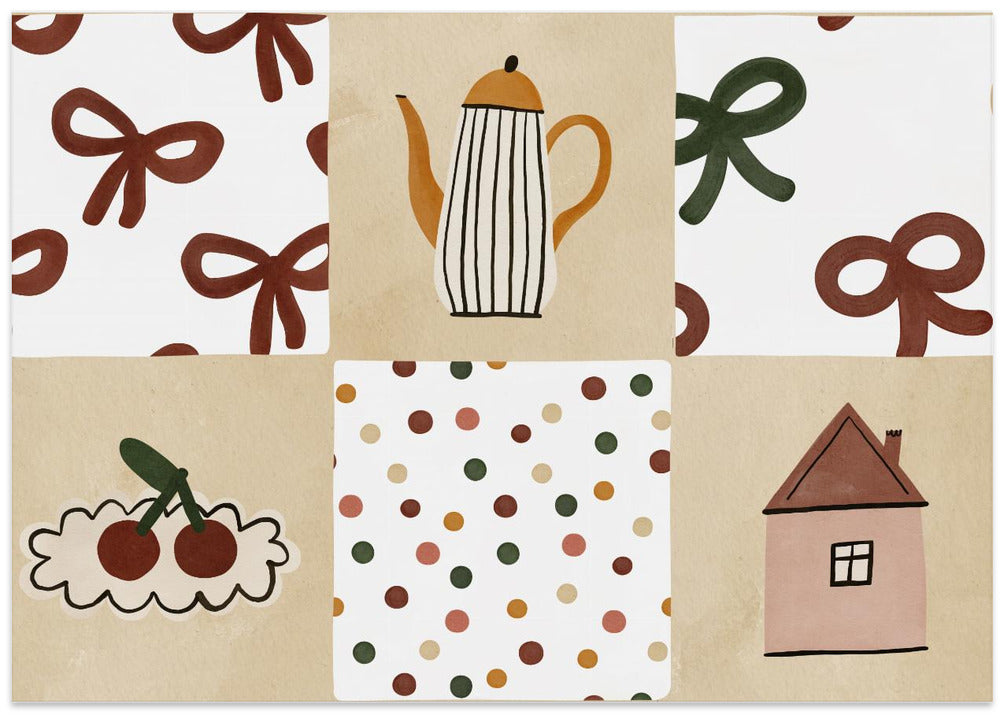 Cozy Pattern Collage