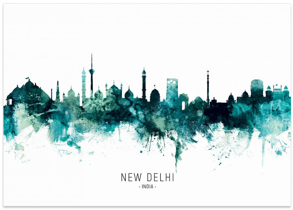 New Delhi India Skyline