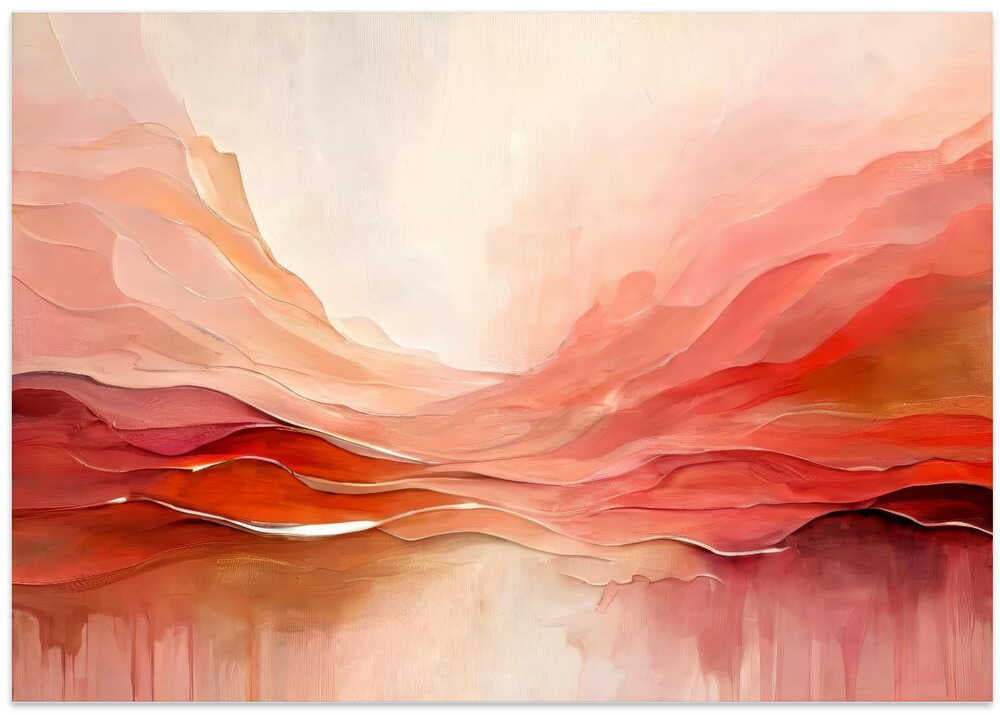 Crimson Peaks and Coral Valleys