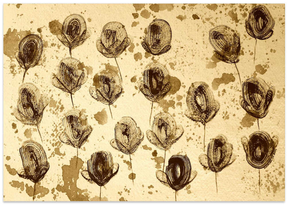 Sepia Blossoms