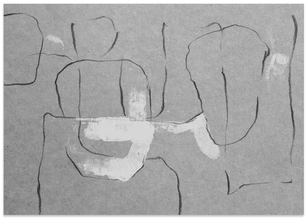 Minimalist Line Work And Organic Shapes