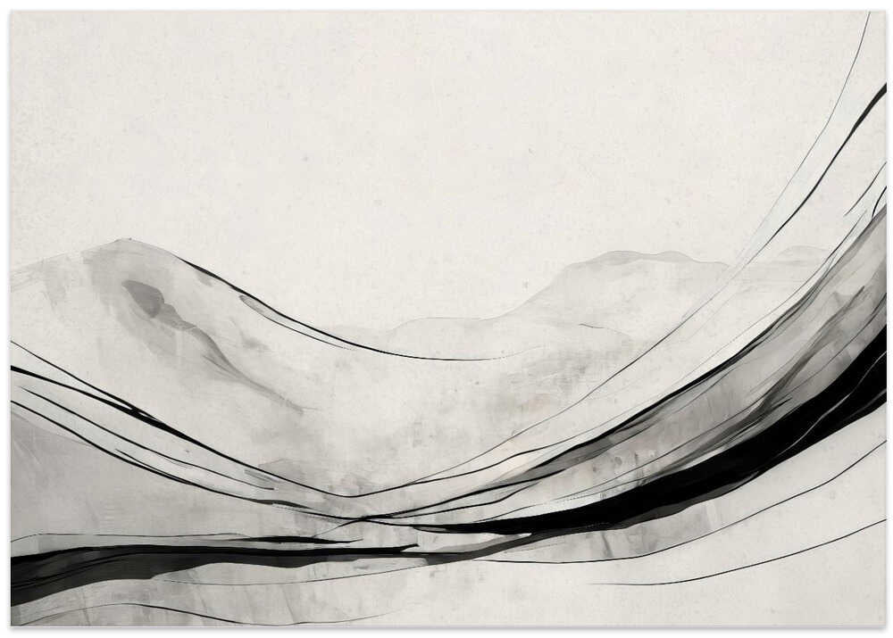 Landscape In Black and White