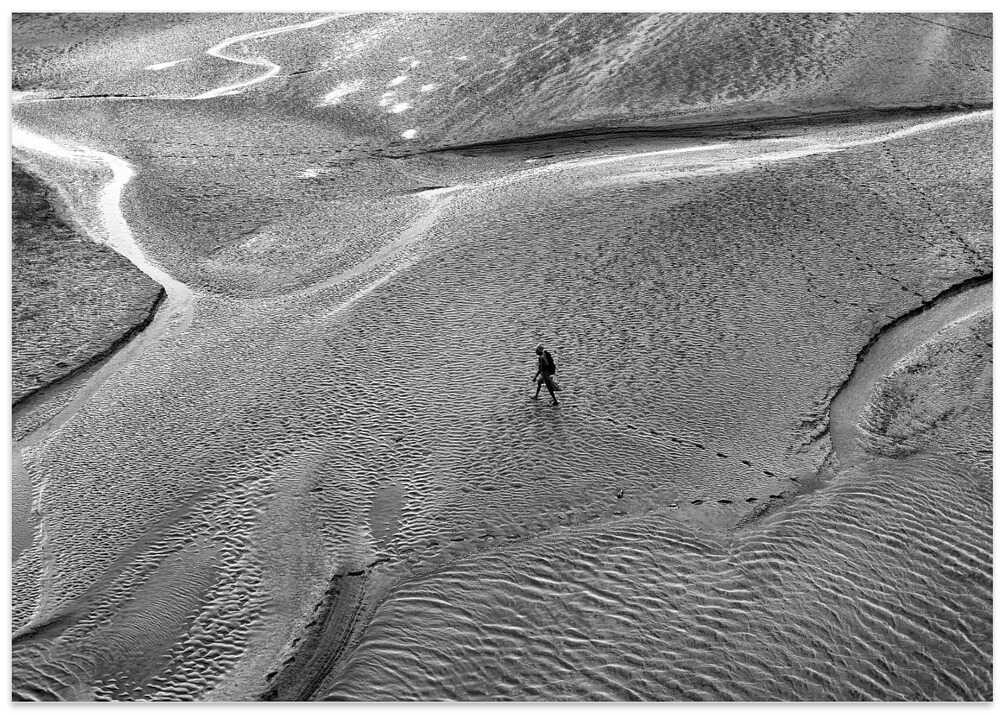 Walking on River Bed