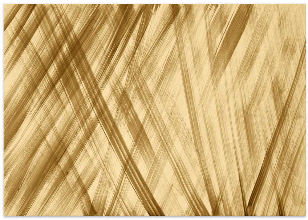 Golden Brush Strokes