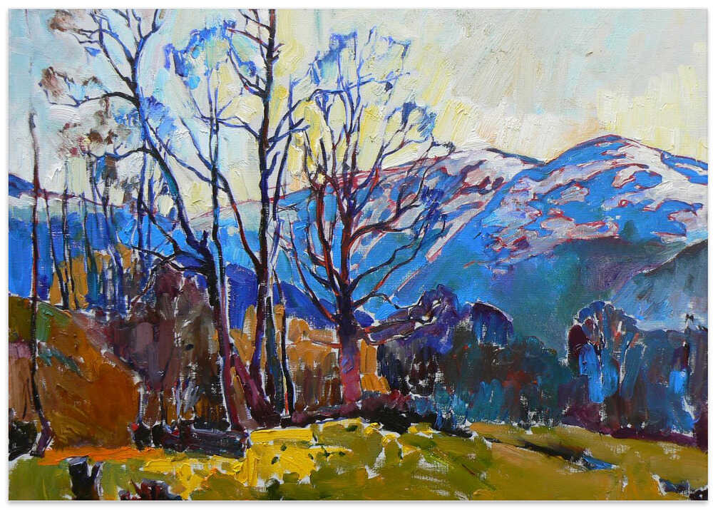 Early Spring In The Mountains