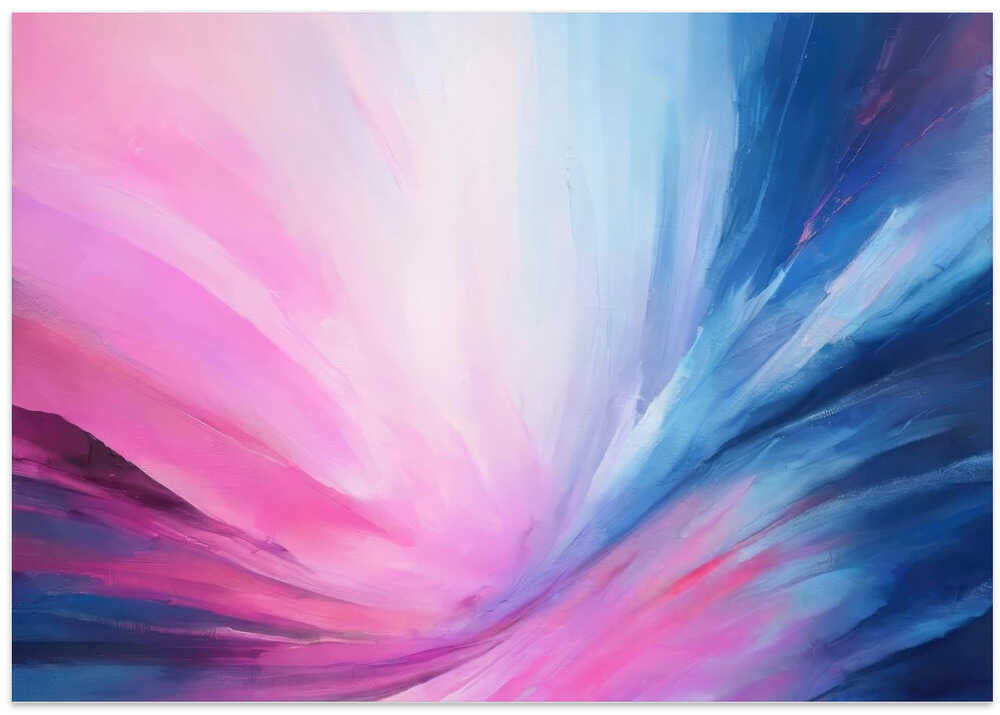 Dynamic Blend Of Vibrant Colors