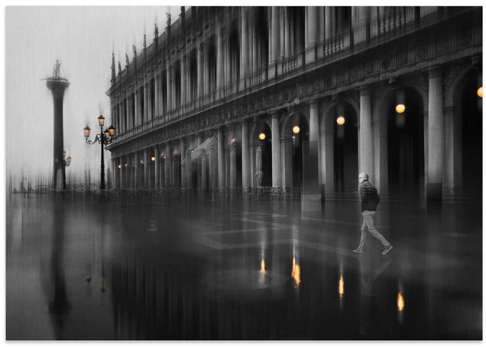 Rainy morning in Venice