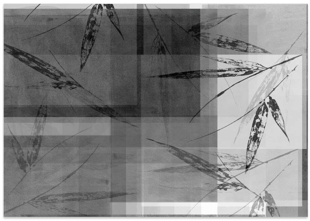 Abstract Botanicals in Neutral Tones