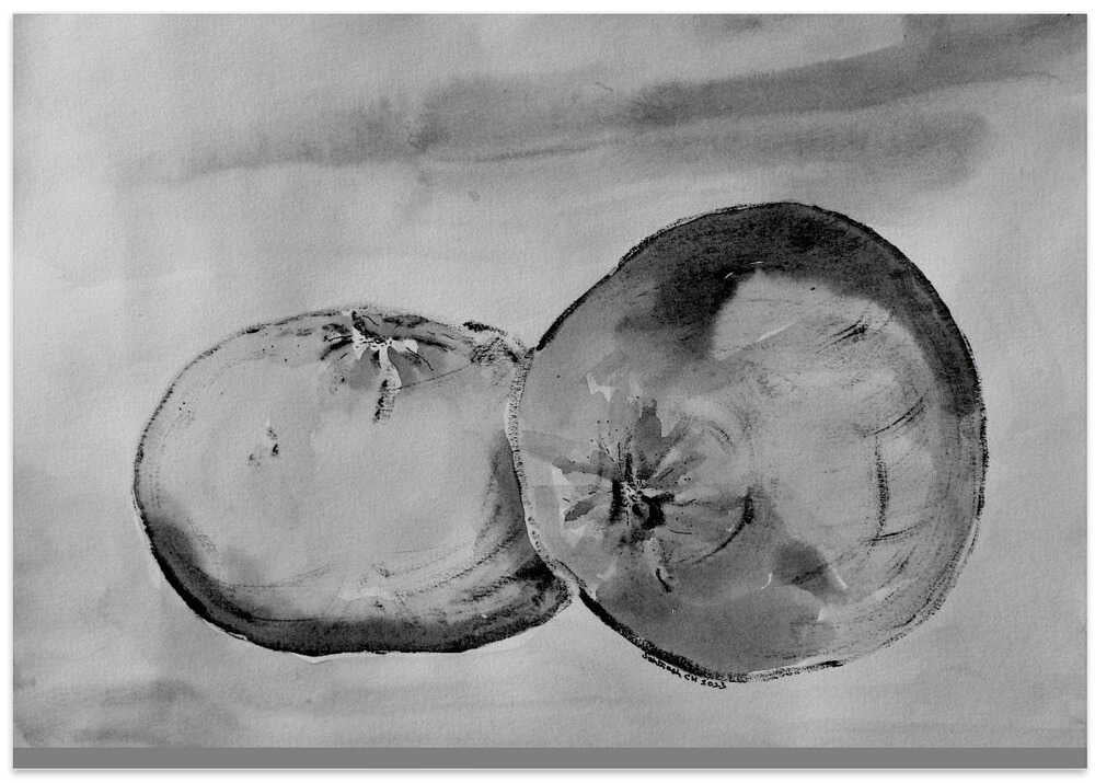 Monochrome Fruits