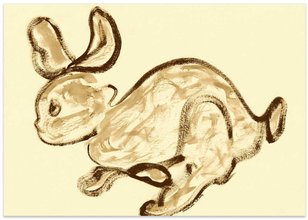 Expressive Rabbit Sketch