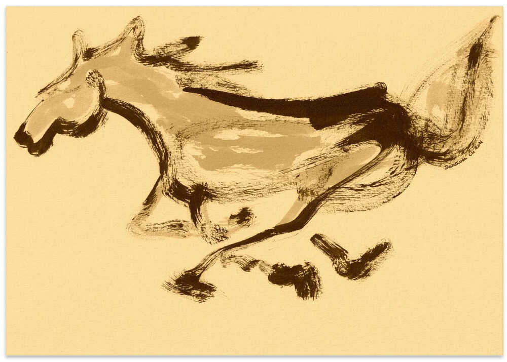 Galloping Horse in Motion