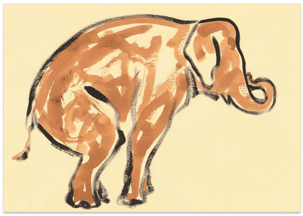 Gentle Elephant Brush