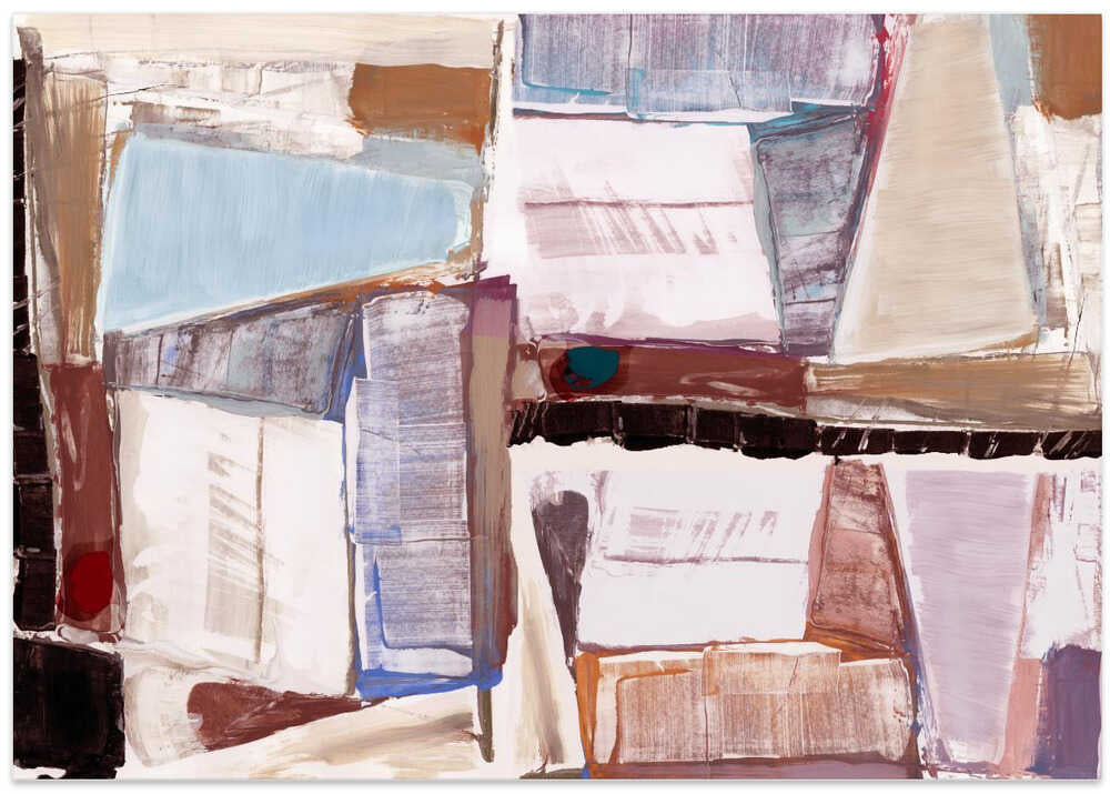 Constructed Abstraction Red