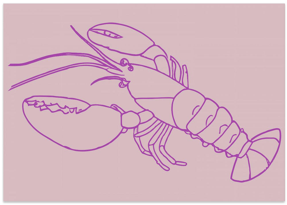 Vibrant Lobster Lines