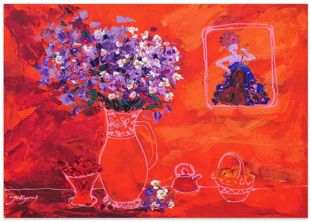 Vase With A Portrait