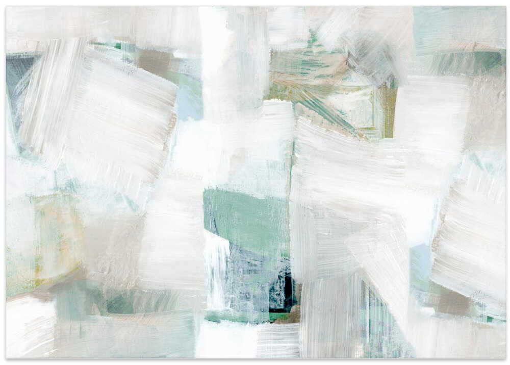 Whispers of White and Blue