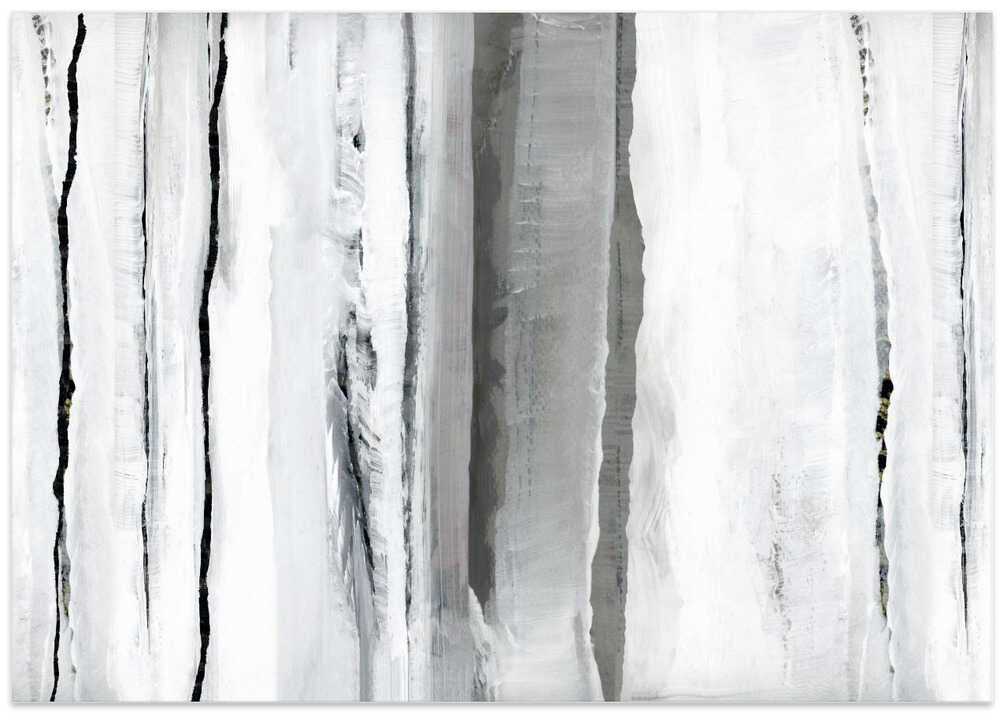 Vertical Lines And Silver Veils