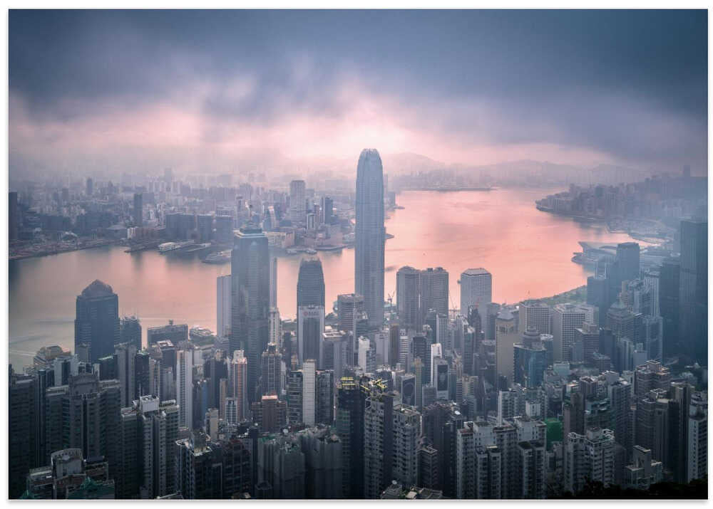 Hong Kong Foggy Sunrise