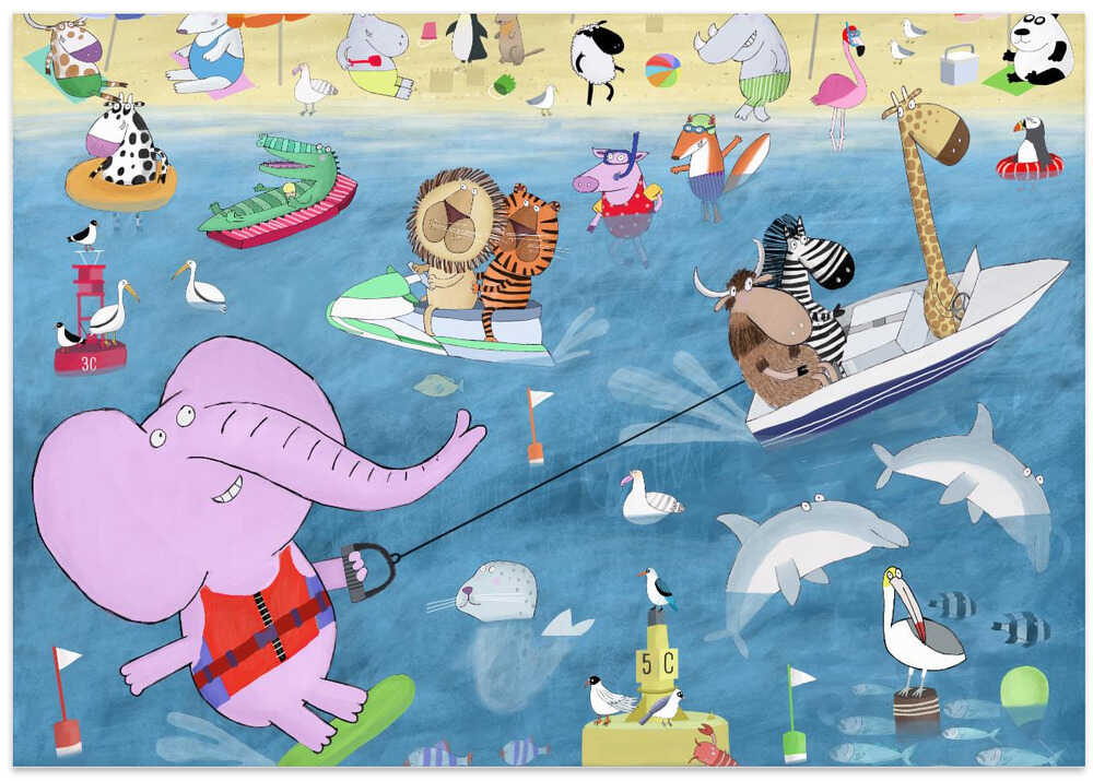 Funny Animals Seaside Activities By Carla Daly