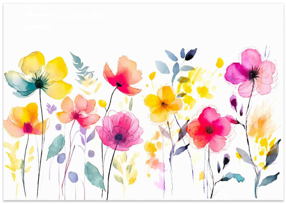 Vibrant Array of Wildflowers