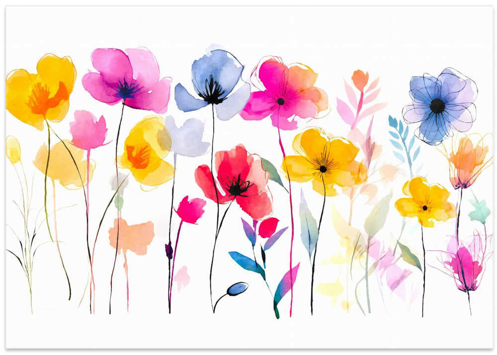 Vibrant Array of Wildflowers