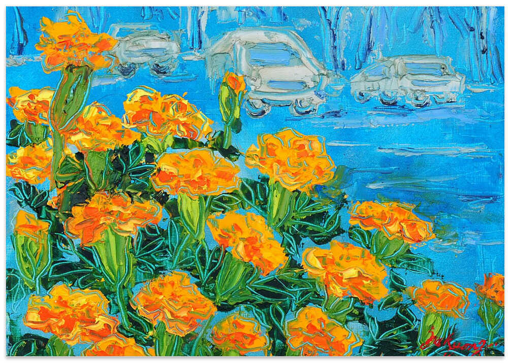 marigoid oil on canvas