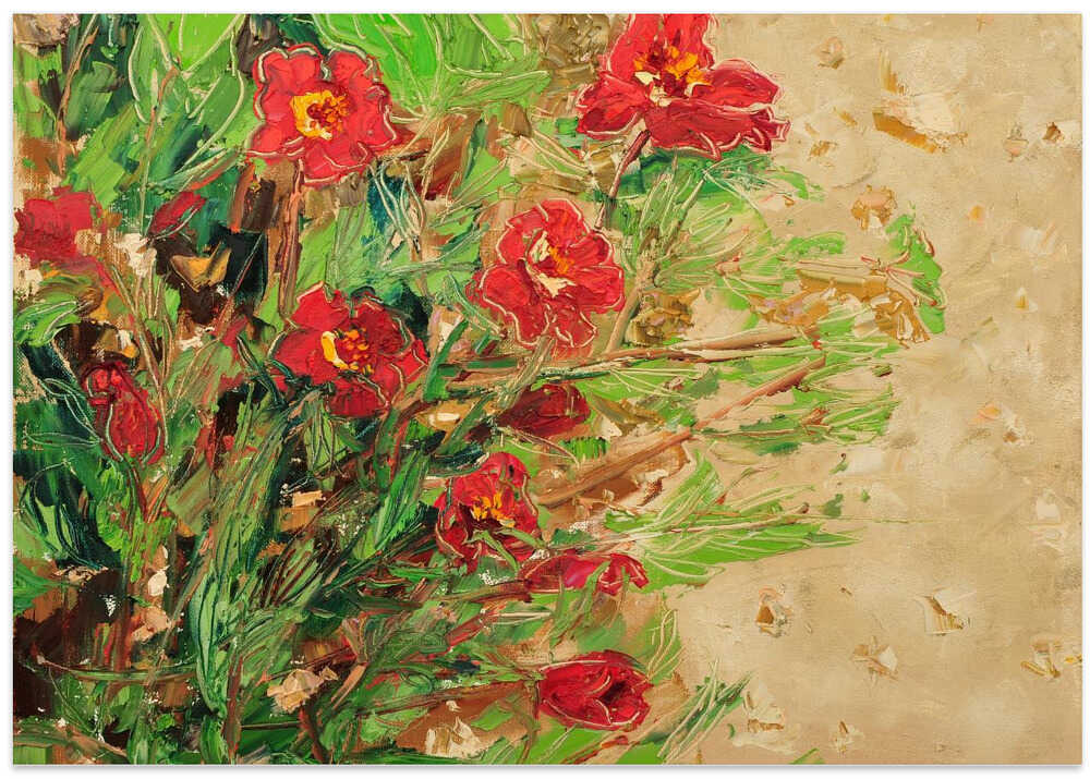 marigold oil on canvas