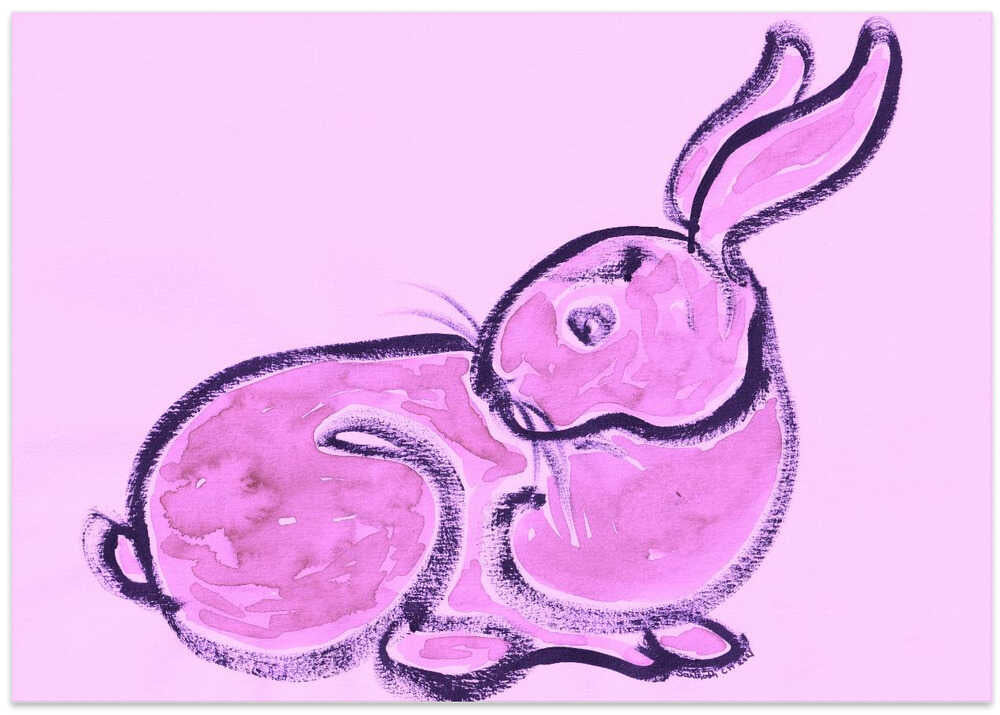 Pink Bunny Bliss