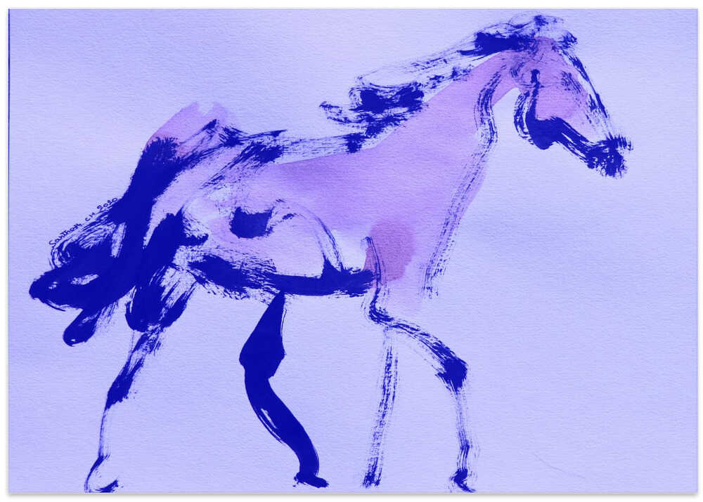 Abstract Equine Grace