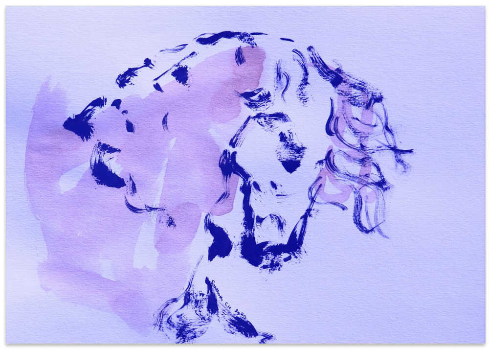 Serene Brush Strokes