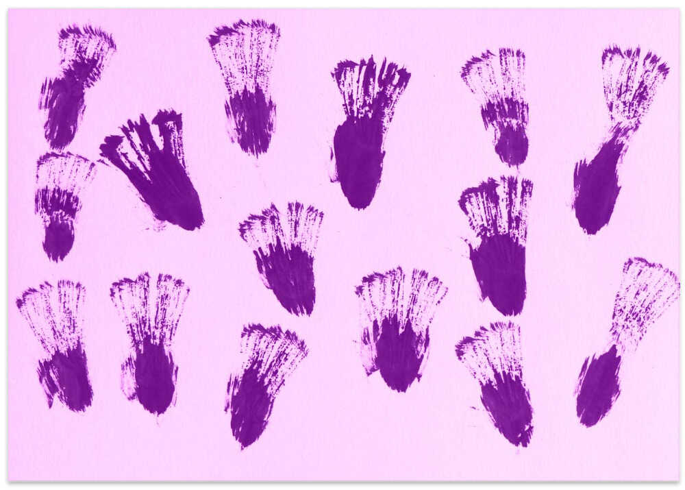 Violet Strokes Dance