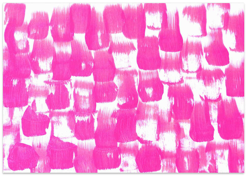 Pink Brush Strokes