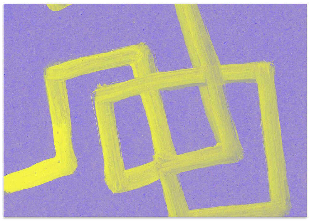 Yellow Maze Pathways