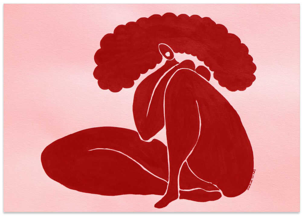 Curled Contemplation