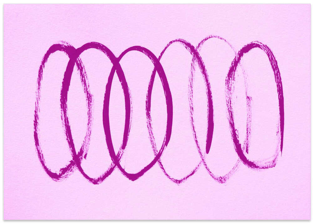 Purple Ecliptic Loops