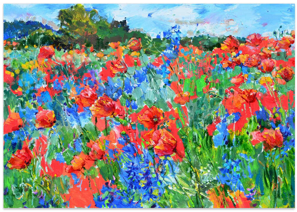 Poppy field