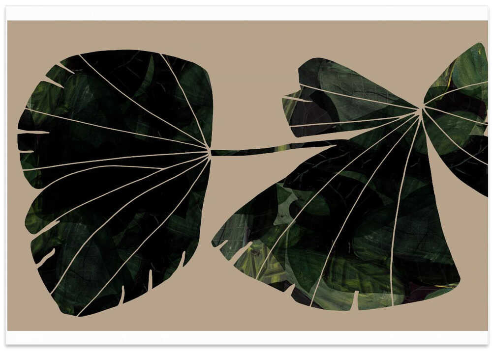 Lush Leaf: Graphic Plant Print No.1