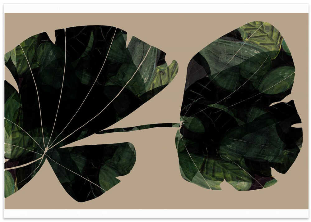 Lush Leaf: Graphic Plant Print No.2