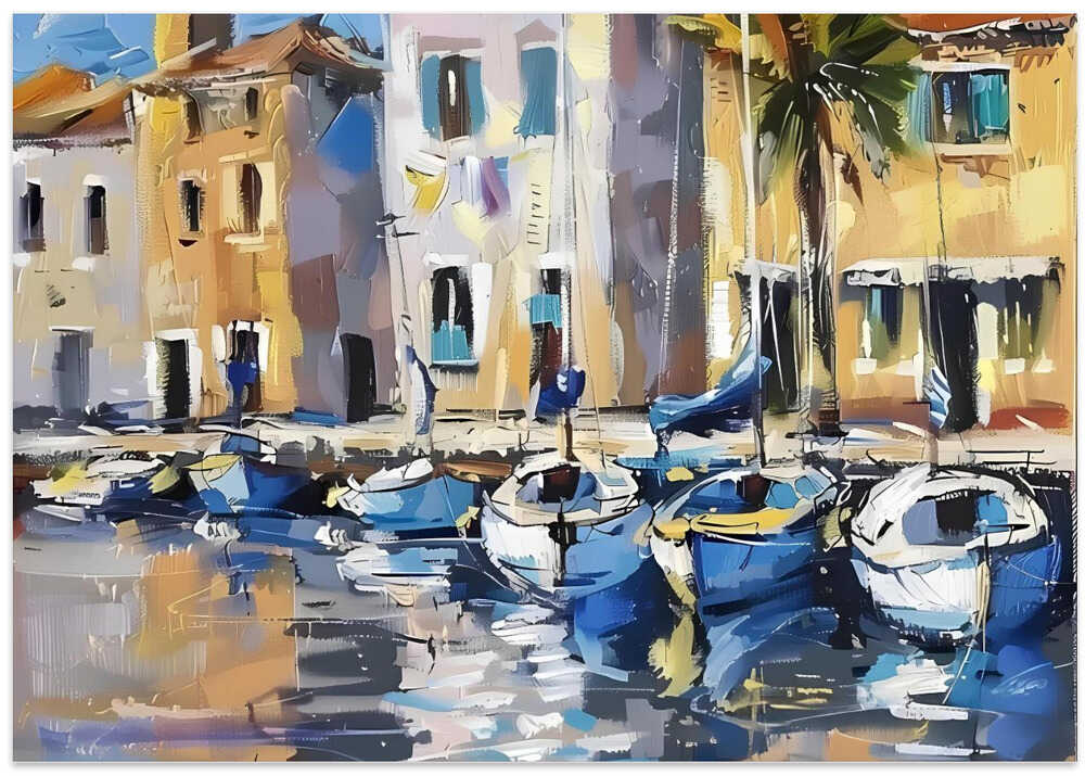 Boats In the Harbor