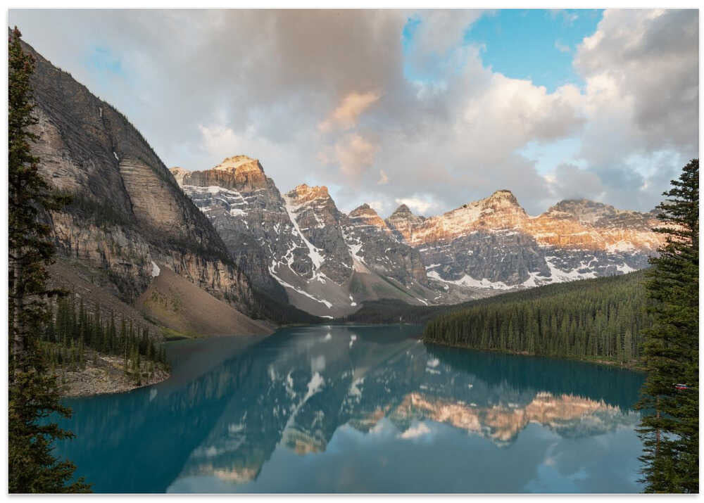 Sunlight on the peaks