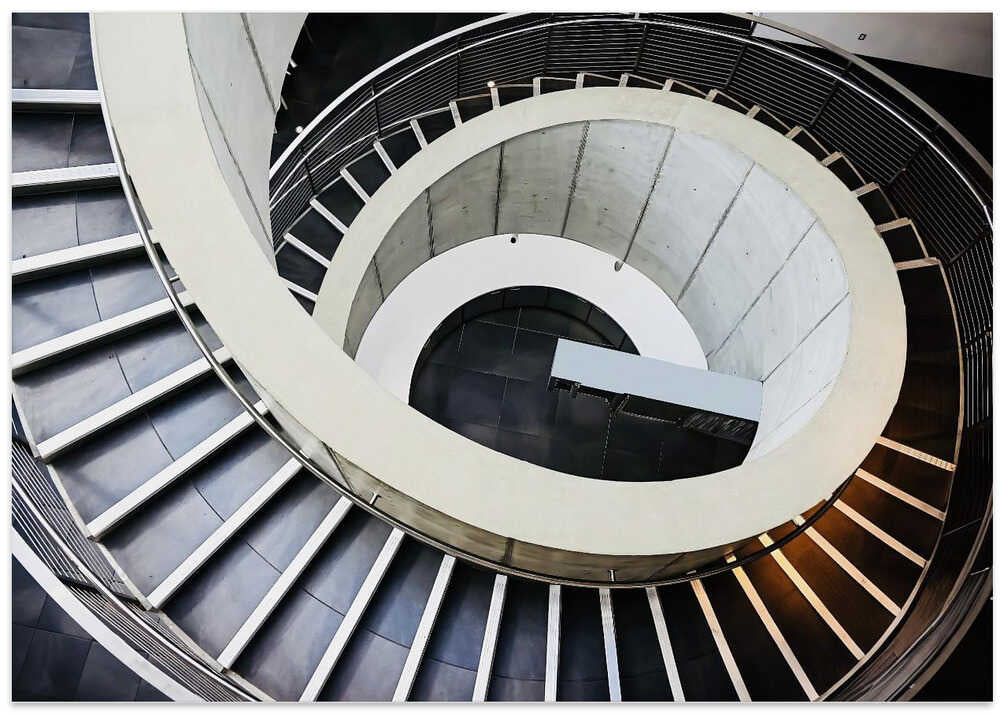 Staircase - The Dali Museum, St Petersburg. Florida