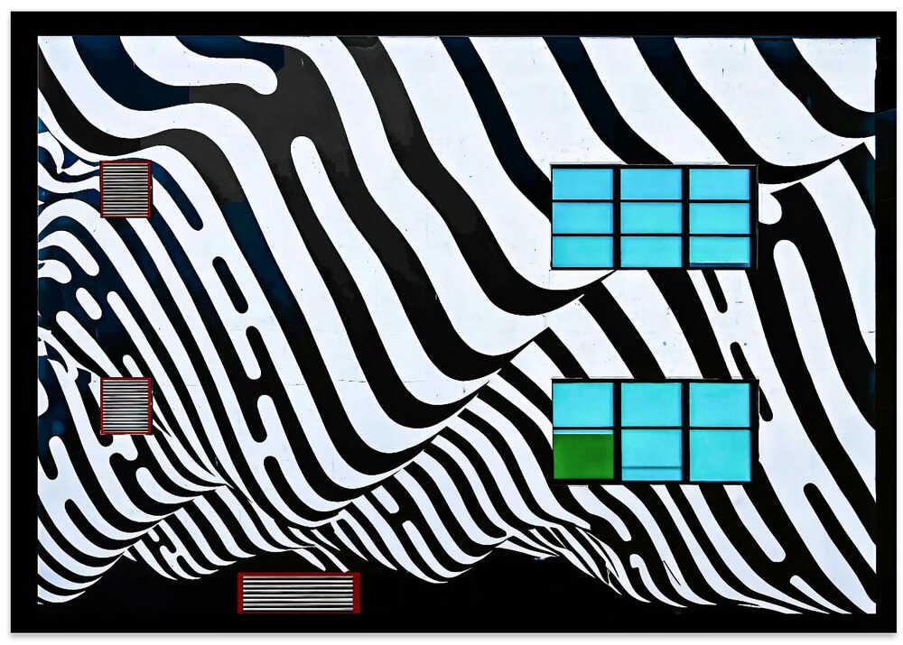 Facade - Art district, Los Angeles, California