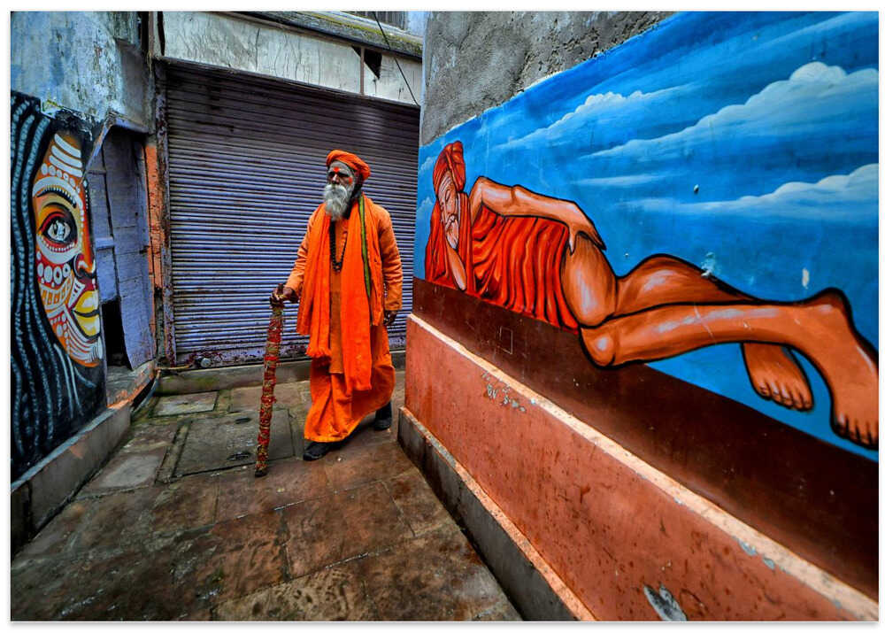 Sadhu on Street