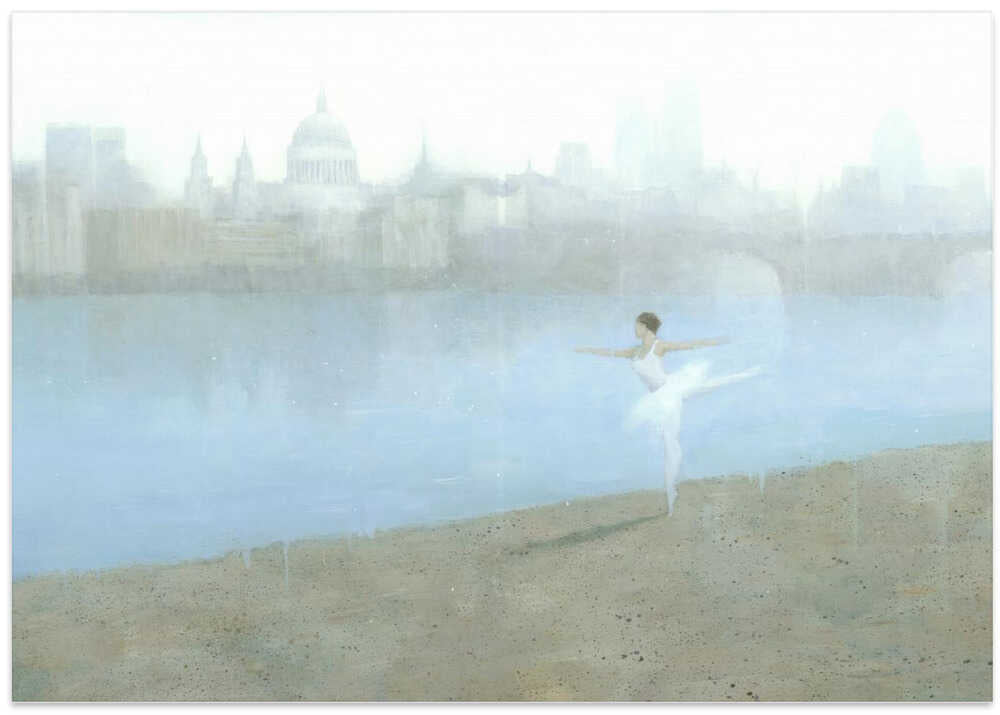 Ballerina on the Thames